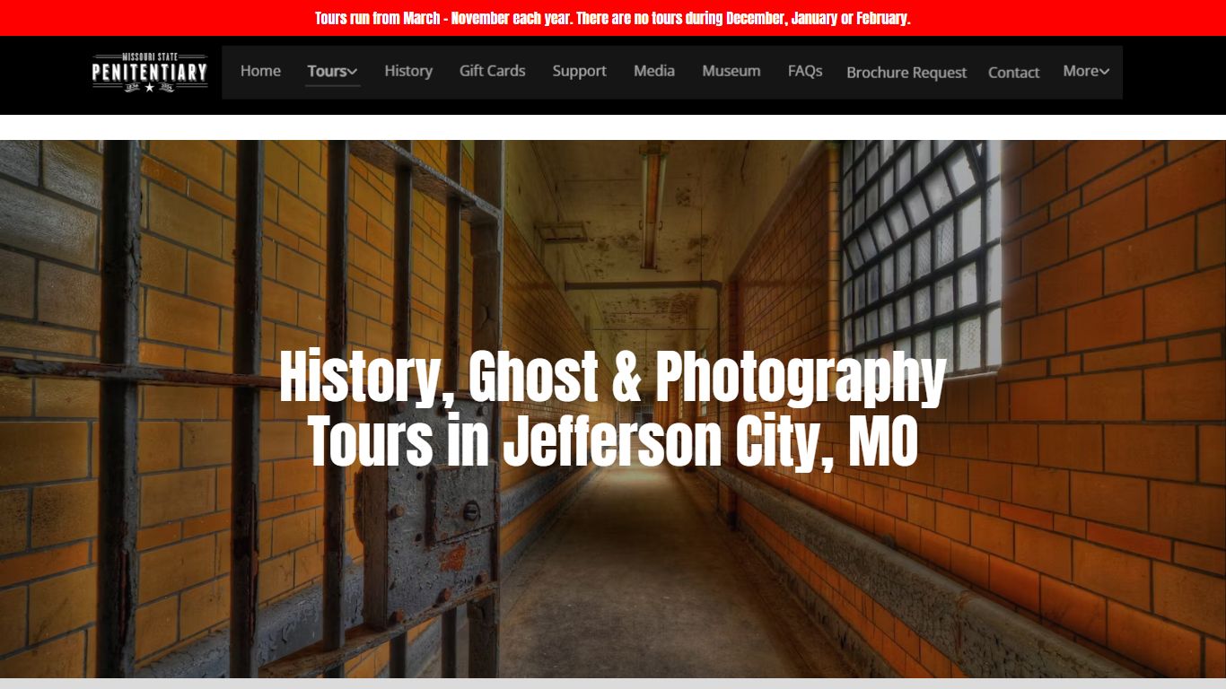 Prison Tours | Missouri State Penitentiary